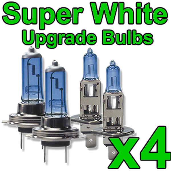 PEUGEOT 307 WHITE DIPPED/MAIN BEAM HEADLIGHT BULBS NEW eBay